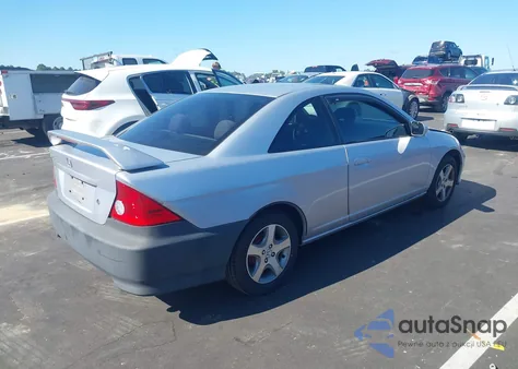 2004 Honda Civic Ex z USA, uszkodzony, nr VIN 1HGEM219X4L017087